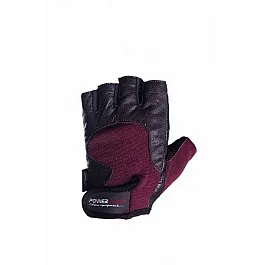 Рукавички для фітнесу PowerPlay 2154 Чорно-Коричневий S