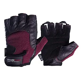 Рукавички для фітнесу PowerPlay 2154 Чорно-Коричневий M