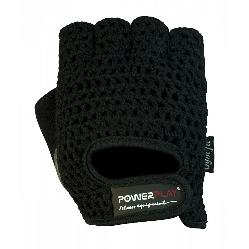 Рукавички для фітнесу PowerPlay 1953 Чорні XL фото товара