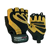 Рукавички для фітнесу PowerPlay 1584 Чорно-Коричневі M фото товару