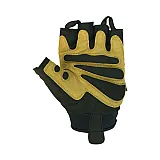 Рукавички для фітнесу PowerPlay 1584 Чорно-Коричневі M фото товару