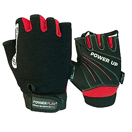 Рукавички для фітнесу PowerPlay 1568 Чорні S