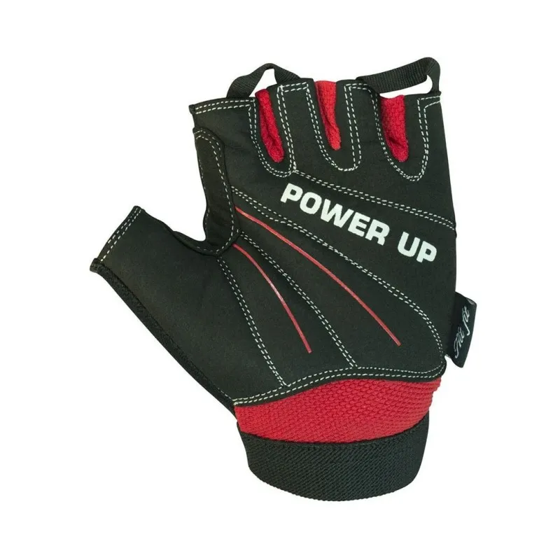 Рукавички для фітнесу PowerPlay 1568 Чорні S фото товару