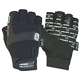 Рукавички для фітнесу PowerPlay 1567 Чорні S фото товару