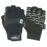 Рукавички для фітнесу PowerPlay 1567 Чорні M фото товару