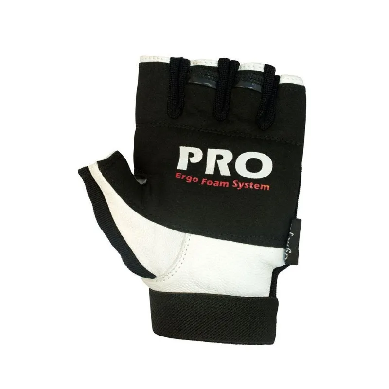 Рукавички для фітнесу PowerPlay 1561 Чорно-Білі L фото товару