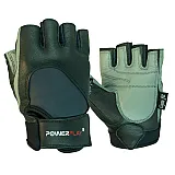 Рукавички для фітнесу PowerPlay 1556 Чорно-Сірі M фото товару