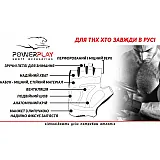Рукавички для фітнесу PowerPlay 1556 Чорно-Сірі L фото товару