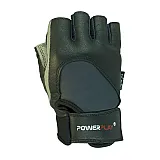 Рукавички для фітнесу PowerPlay 1556 Чорно-Сірі XL фото товару