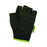Рукавички для фітнесу PowerPlay 1728 жіночі Чорно-Зелені XS фото товару