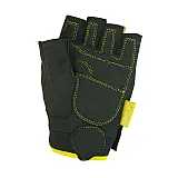 Рукавички для фітнесу PowerPlay 1728 D жіночі Чорно-Жовті XS фото товара