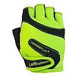 Рукавички для фітнесу PowerPlay 1729 B жіночі Салатові M фото товару
