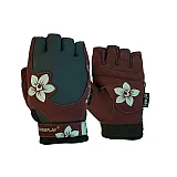 Рукавички для фітнесу PowerPlay 1733 жіночі Коричневі XS фото товару