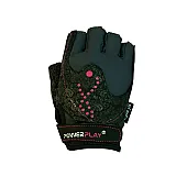 Рукавички для фітнесу PowerPlay 1744 жіночі Чорні S фото товара