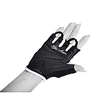 Рукавички для фітнесу PowerPlay 1750 жіночі Чорно-Блакитний XS фото товару