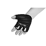 Рукавички для фітнесу PowerPlay 1750 жіночі Чорно-Розовий M фото товару