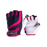 Рукавички для фітнесу PowerPlay 2311 жіночі Чорно-Розові XS фото товара