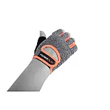 Рукавички для фітнесу PowerPlay 2935 жіночі Сіро-Оранжеві M фото товару