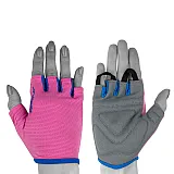 Фітнес рукавички PowerPlay 3418 жіночі Розові S фото товара