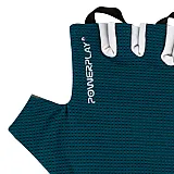 Фітнес рукавички PowerPlay 3418 жіночі Сині M фото товару