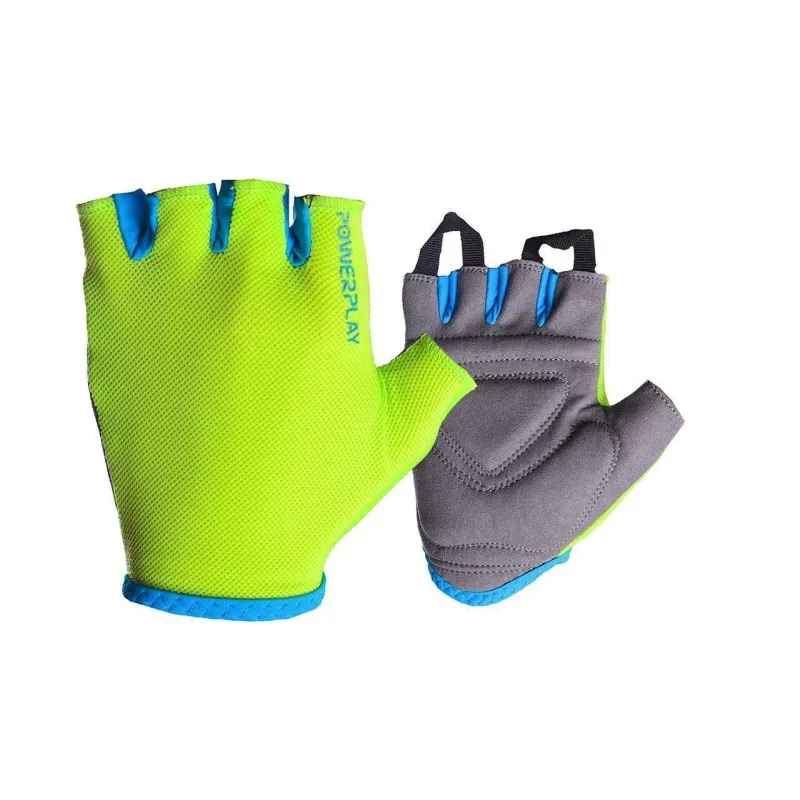 Рукавички для фітнесу PowerPlay 418 С жіночі Зелені M фото товару