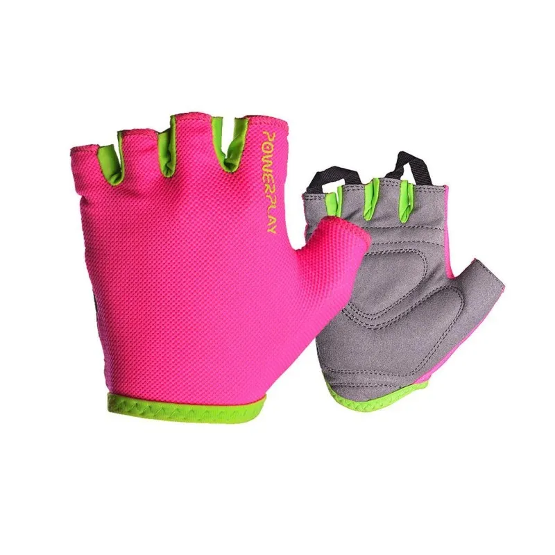 Рукавички для фітнесу PowerPlay 418 жіночі Розові XS фото товару