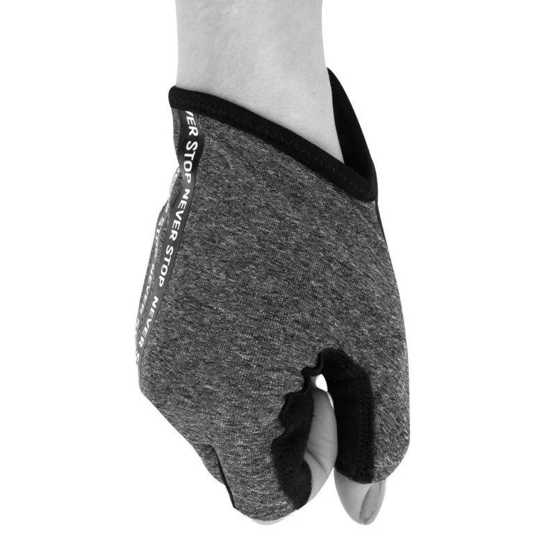 Рукавички для фітнесу PowerPlay 9940 Сірі L фото товара