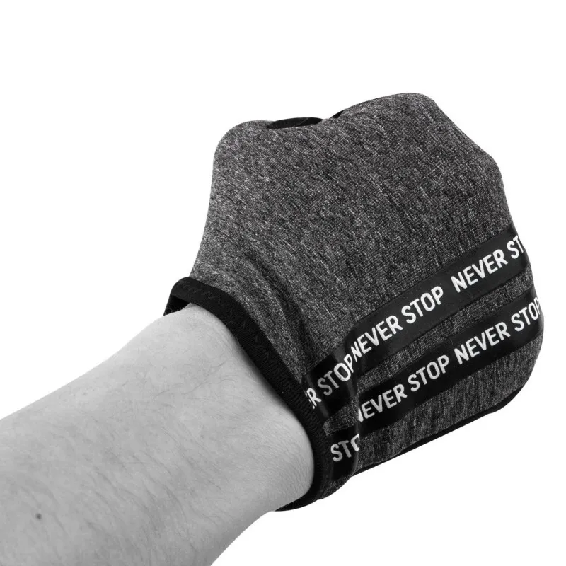 Рукавички для фітнесу PowerPlay 9940 Сірі L фото товара