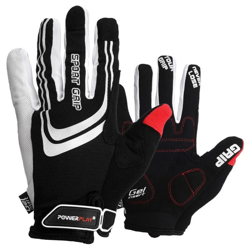 Велорукавички PowerPlay 6588 Чорні XXL фото товара