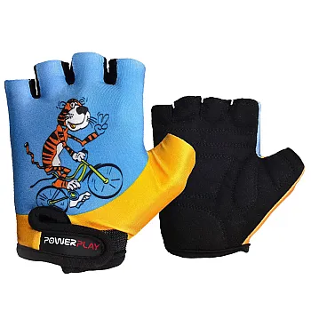 Велорукавички PowerPlay 5473 Синьо-жовті 3XS