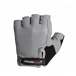 Велорукавички PowerPlay 5295 Сірі S