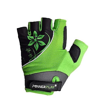 Велорукавички PowerPlay 5281 A Зелені S