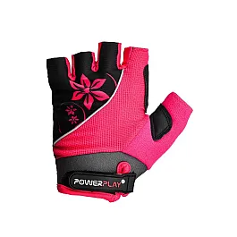 Велорукавички PowerPlay 5281 Рожеві XS