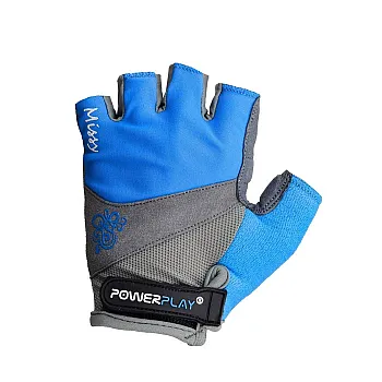Велорукавички PowerPlay 5277 В Блакитні XS