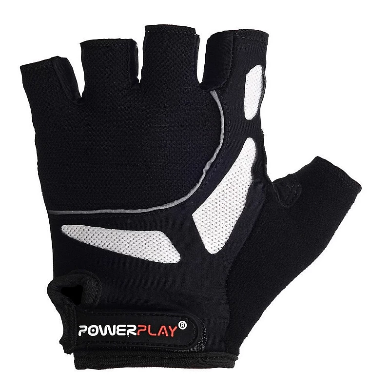 Велорукавички PowerPlay 5087 Чорні XL фото товару