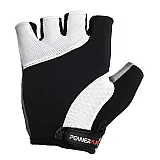 Велорукавички PowerPlay 5041 Чорно-білі S фото товару