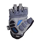 Велорукавички PowerPlay 5037 A Чорно-блакитні L фото товара