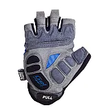 Велорукавички PowerPlay 5037 A Чорно-блакитні XL фото товара