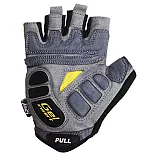 Велорукавички PowerPlay 5037 C Чорно-жовті M фото товара