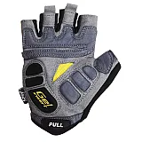 Велорукавички PowerPlay 5037 C Чорно-жовті XL фото товару