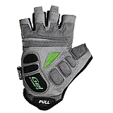 Велорукавички PowerPlay 5037 Чорно-зелені XL фото товару
