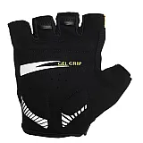 Велорукавички PowerPlay 5028 B Чорно-жовті M фото товару