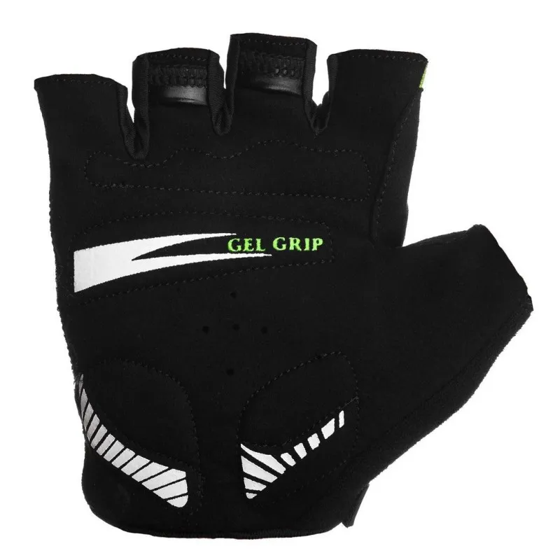 Велорукавички PowerPlay 5028 A Чорно-зелені S фото товару