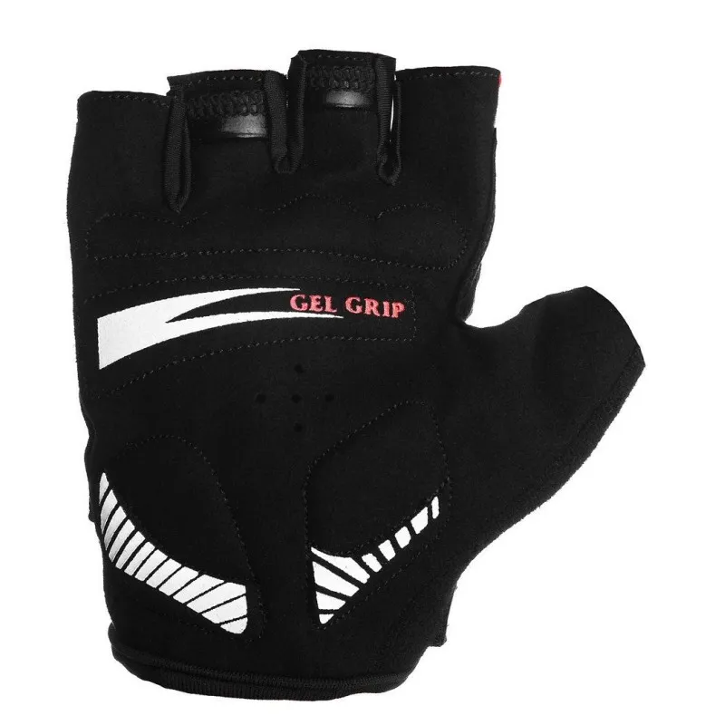 Велорукавички PowerPlay 5028 C Чорно-червоні M фото товару