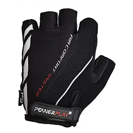 Велорукавички PowerPlay 5024 Чорні S