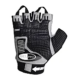 Велорукавички PowerPlay 5019 Чорно-сірі L фото товара