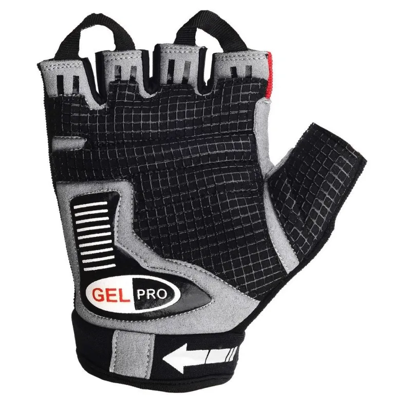 Велорукавички PowerPlay 5019 D Чорно-червоні L фото товару