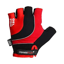 Велорукавички PowerPlay 5015 Червоні S