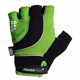 Велорукавички PowerPlay 5015 B Зелені XS