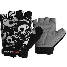 Велорукавички PowerPlay 5455 Чорні XS